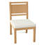 Chaise d'appoint en teck Avondale - Huître-27965131-62380601-63361218