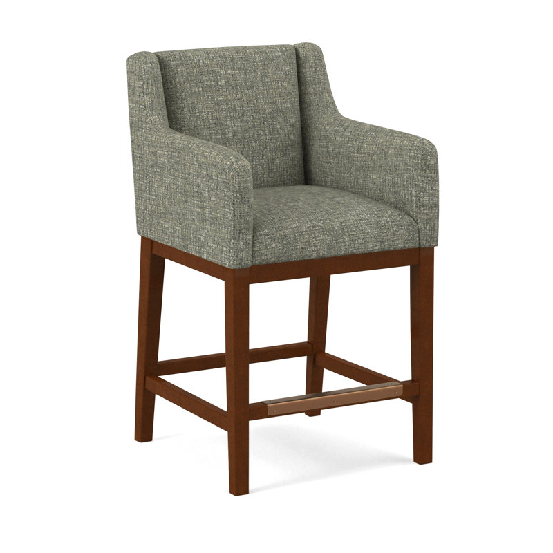 Upholstered Stool, English Saddle, 61558-61