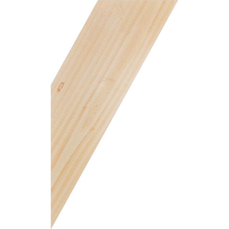 Attelle de genou traditionnelle, H 18 po x l 5,5 po x P 10 po, Douglas (lisse)