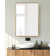 Caskill Framed Radius Rectangle Wall Mirror