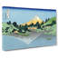 Mount Fuji Reflection by Katsushika Hokusai - Wrapped Canvas-55362356