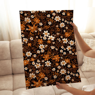 Motif floral d'automne floral