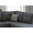 3PC SECTIONAL In Blue Gray