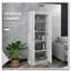 Armoire de rangement de 69 po de hauteur avec tablettes de rangement mobiles-758436880