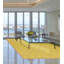 Himalayan Cotton Geometric Area Rug in Yellow