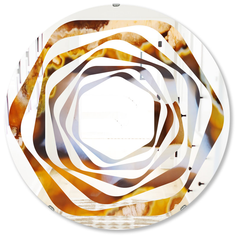 Miroir mural Agate, H 31,5 po x l po