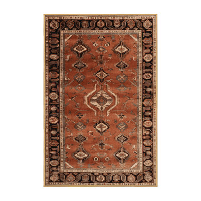 Tapis brun lavable à la machine