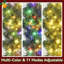 Couronne de Noël artificielle 36 po avec arc rouge 3D, 11 modes d'éclairage, couronne de Noël avec porte, 140 lumières DEL, 300 pointes pour la décoration intérieure et extérieure des Fêtes-1876238582