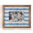 Blue Wood Picture Frame