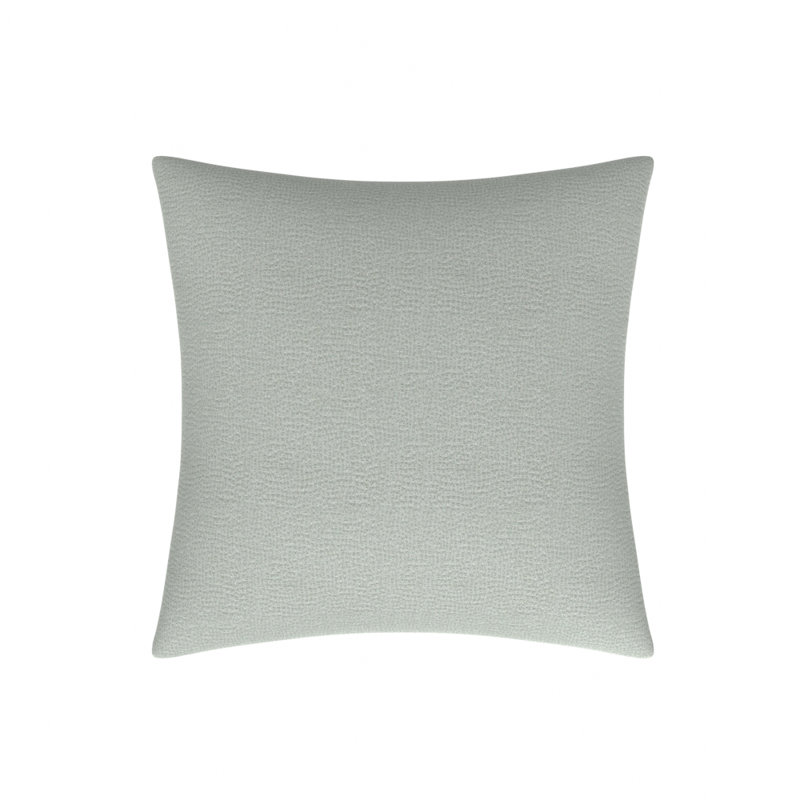 Abstract Feather Reversible Throw Pillow, Green, 26"H x 26"W