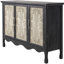 Armoire buffet 49 po à 3 portes de 49,2 po de large, crédence de ferme avec rangement