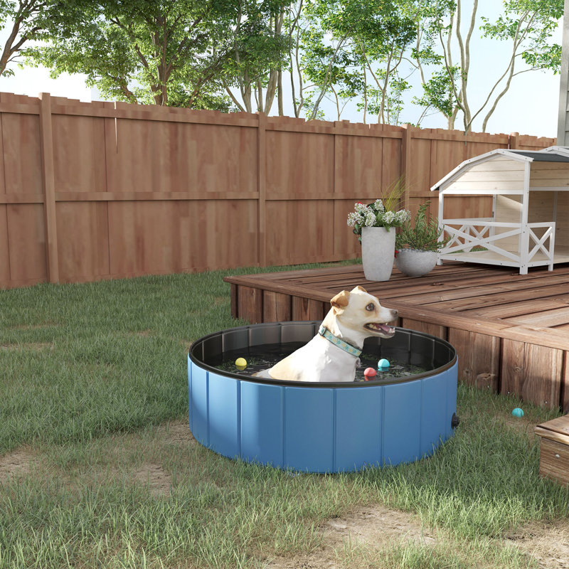 30cm H x 100cm W x 100cm D Plastic Dog Pool