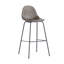 Lana Upholstered Stool with Metal Frame-1401944518