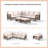 Direnzo 98'' W PVC Wicker L-Shaped Patio Sectional with Cushions