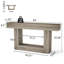 Table basse 63 po Tribesigns