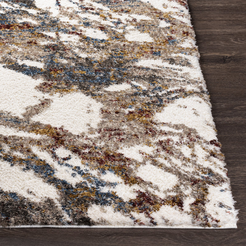 Azarcon Abstract Indoor Rug, Rectangle 2' x 3'