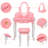Camron Solid Wood Kids Vanity Set-1730695379