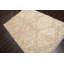 Tapis beige tissé à la main