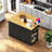 Kitchen Island with Drop Leaf-1108444913