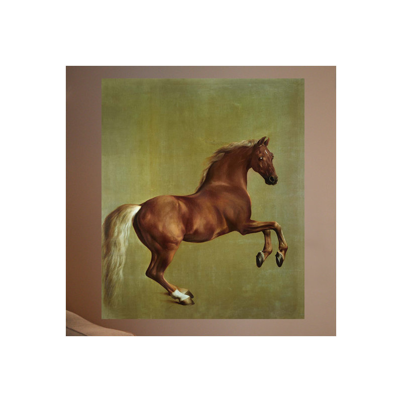 Décalcomanie murale Stubbs Whistlejacket (1762), H 60 po x l 50,5 po po