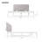 Kert Upholstered Metal Platform Bed-2086479822-2086479821