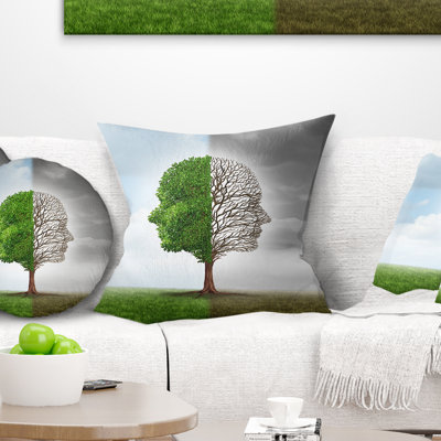 Human Emotion - Abstract Printed Pillow