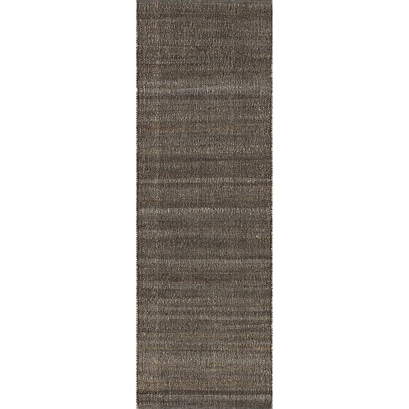 Tapis en mélange de jute Elfriede Farmhouse, Tapis de couloir 2 pi 6 po x 8 pi