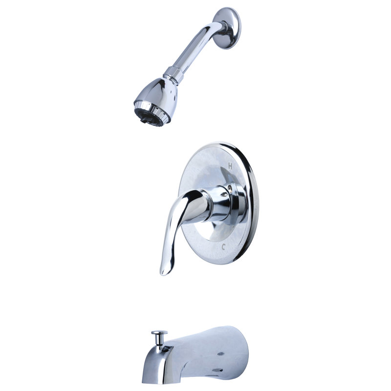 Robinet de douche et baignoire avec valve