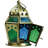 Medium Hex Glass Tealight Lantern-110273526