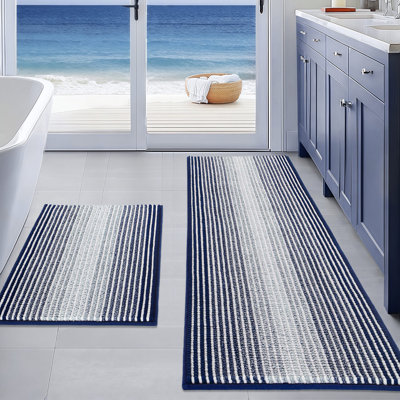 Soft Shaggy Absorbent Non-Slip Bath Mat