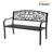 Powder Coated Steel Outdoor Bench-73382316