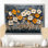 «Desert Blossom Of Pansies In Winter I», art mural grandes pensées