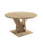 Baelie 1 LEAF ROUND DINING TABLE WOOD N°50-121861779-121861780