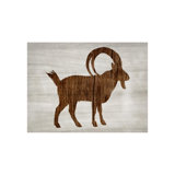 Wood Wildlife I Print by Isabella Burton