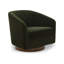 OSCY SWIVEL CHAIR VEGAN SHEARLING WHITE-997572469
