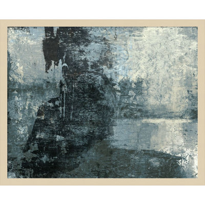 Fresno "Black and Grey and Blue III" Print