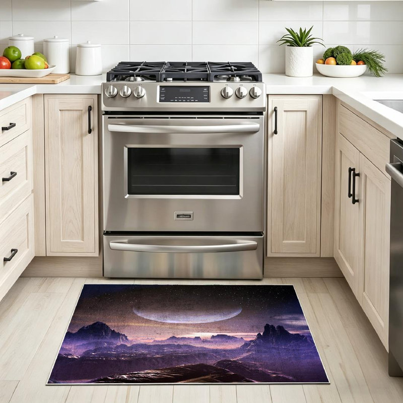 Tapis lavable à la machine Clear, Rectangle 32 po x 47 po