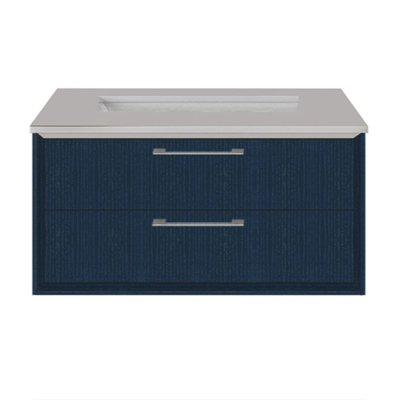 Gemelli 23.75'' W Single Bathroom Vanity Base, Horizon Blue