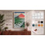Mount Fuji Rising Japandi - Wrapped Canvas-834578752-834578755