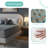 Restonic 13" Firm Hybrid Cooling Foam Mattress, Individual Pocketed Coil Mattress-1047569967