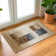 Childers Rustic Colour Block Checkered NonSlip Indoor Runner or Area Rug