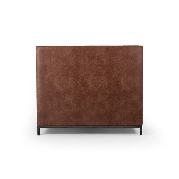 Newhall Upholstered Wingback Bed, King