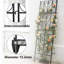 98cm H x 54.5cm W Metal Gothic
