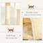 289.56cm H Cat Tree