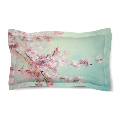 Taie d'oreiller standard Laural Home Cherry Blossoms