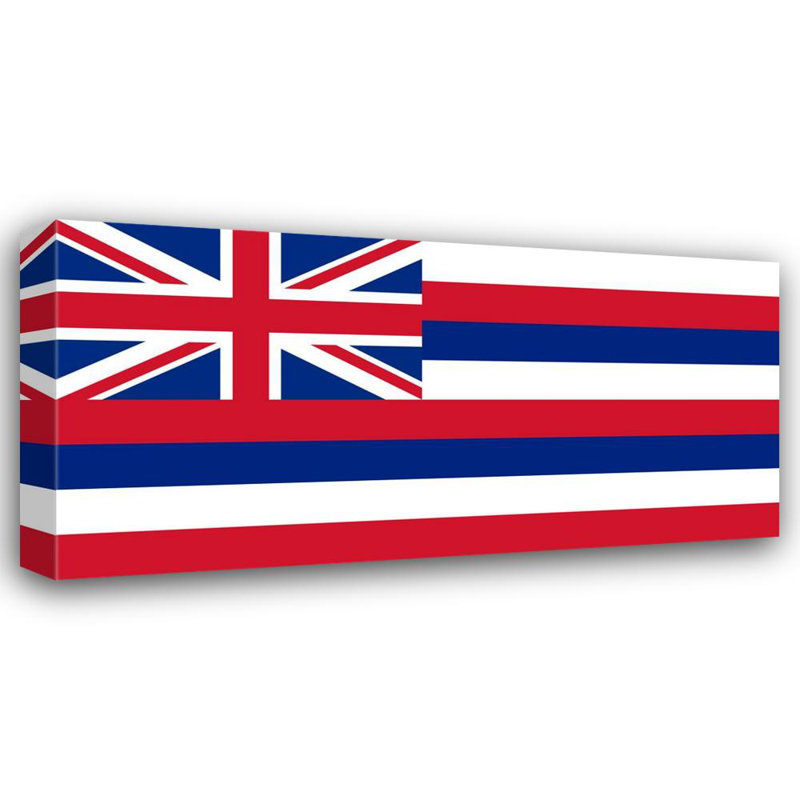 Hawaii State, 20" H x 40" W