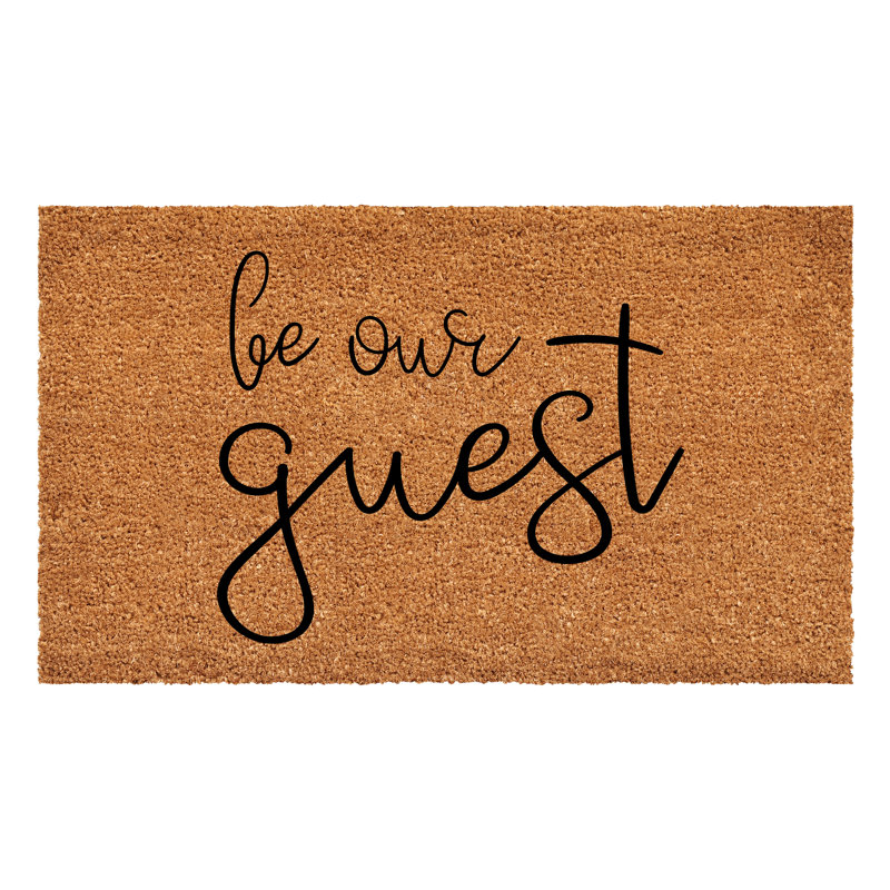 Tapis d'intérieur et extérieur antidérapant Carnbore, L 24 po x L 36 po