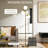 Tree Standing Lamp,3-Light Floor Lamp