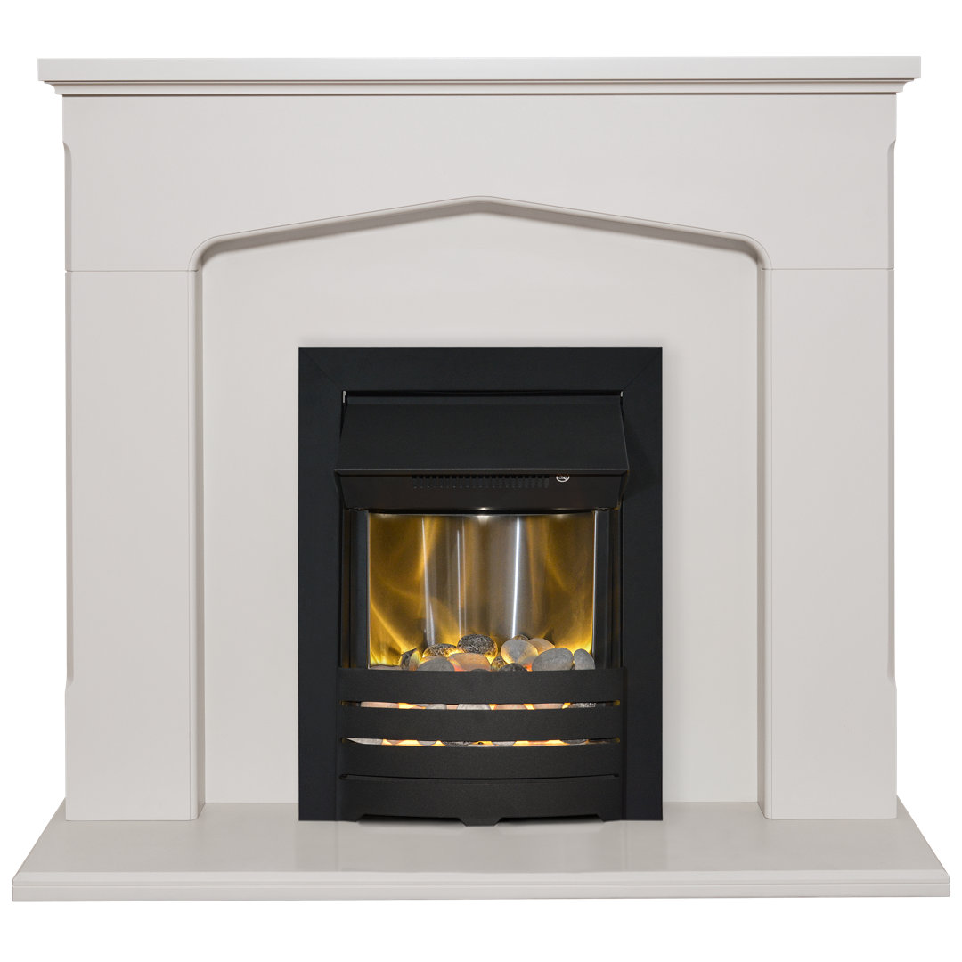 Cotswold Adam 121.5cm W Electric Electric Fireplace Suite with 6824.28 BTU