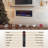 Wall Mounted/Recessed-In Electric Fireplace With Smart WIFI-643953039